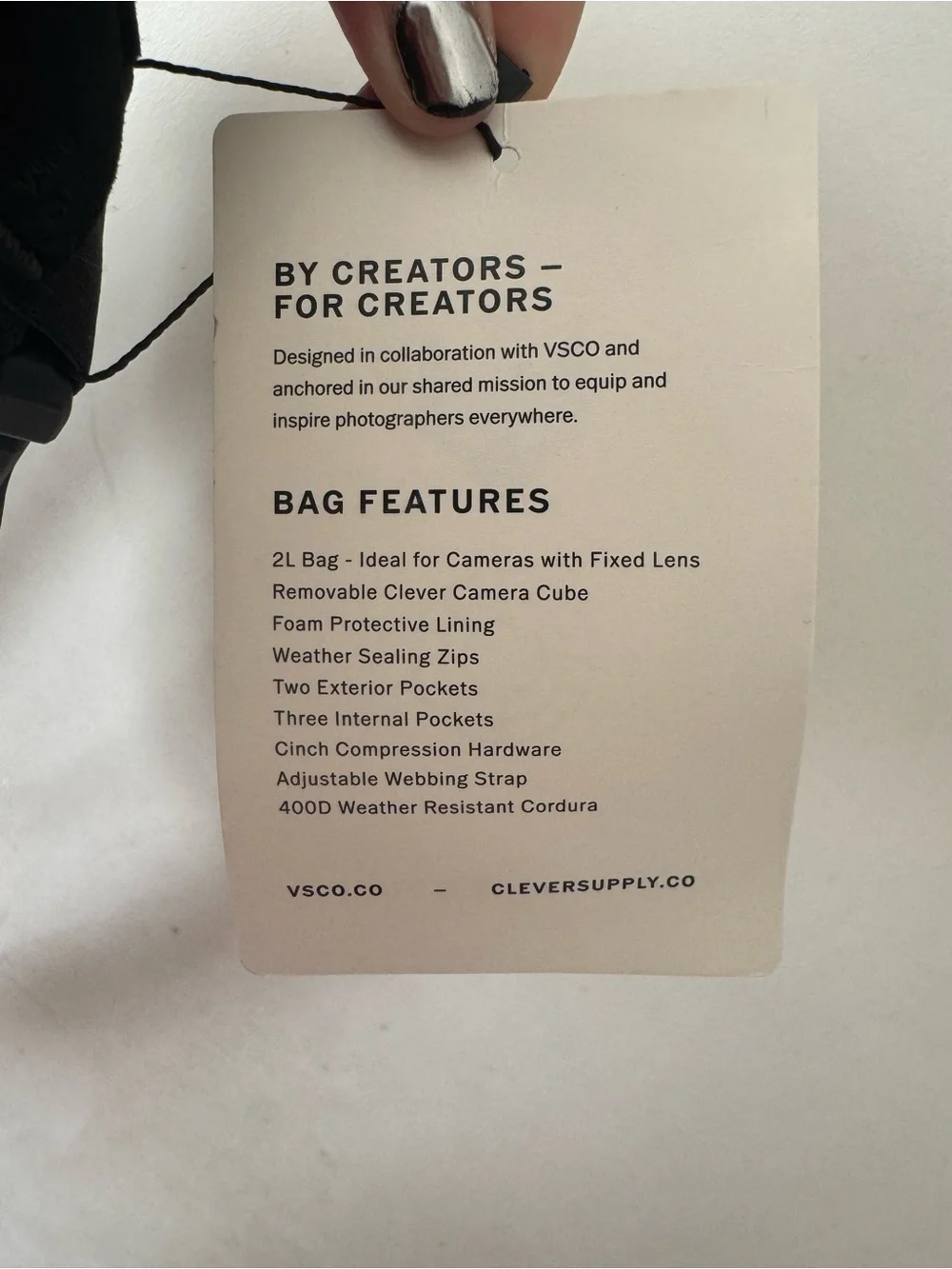 NWT VSCO x Clever Supply Crossbody/Fannypack Small Camera Bag